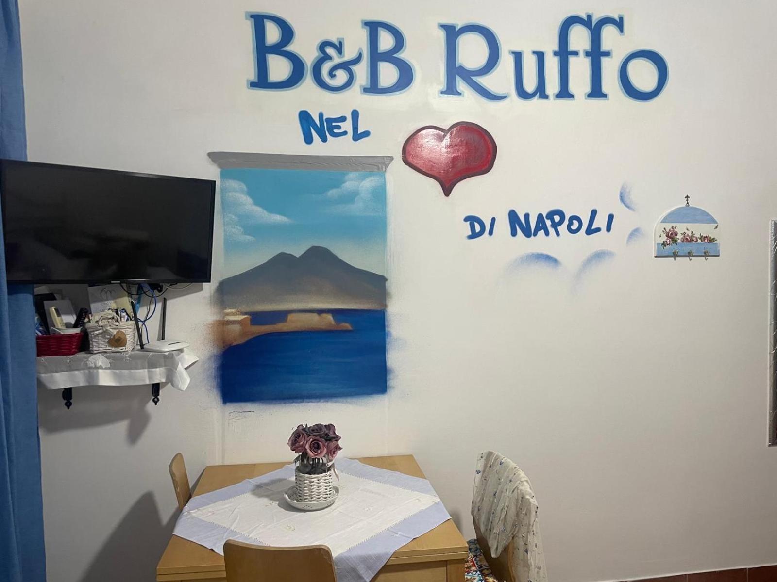 B&B Ruffo Nel Cuore Di Napoli Exteriör bild